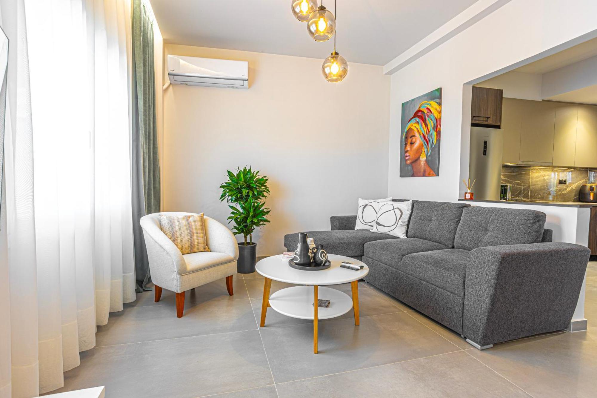 Luxury Apartment By The Sea- Euripus Strait Kanithos Luaran gambar