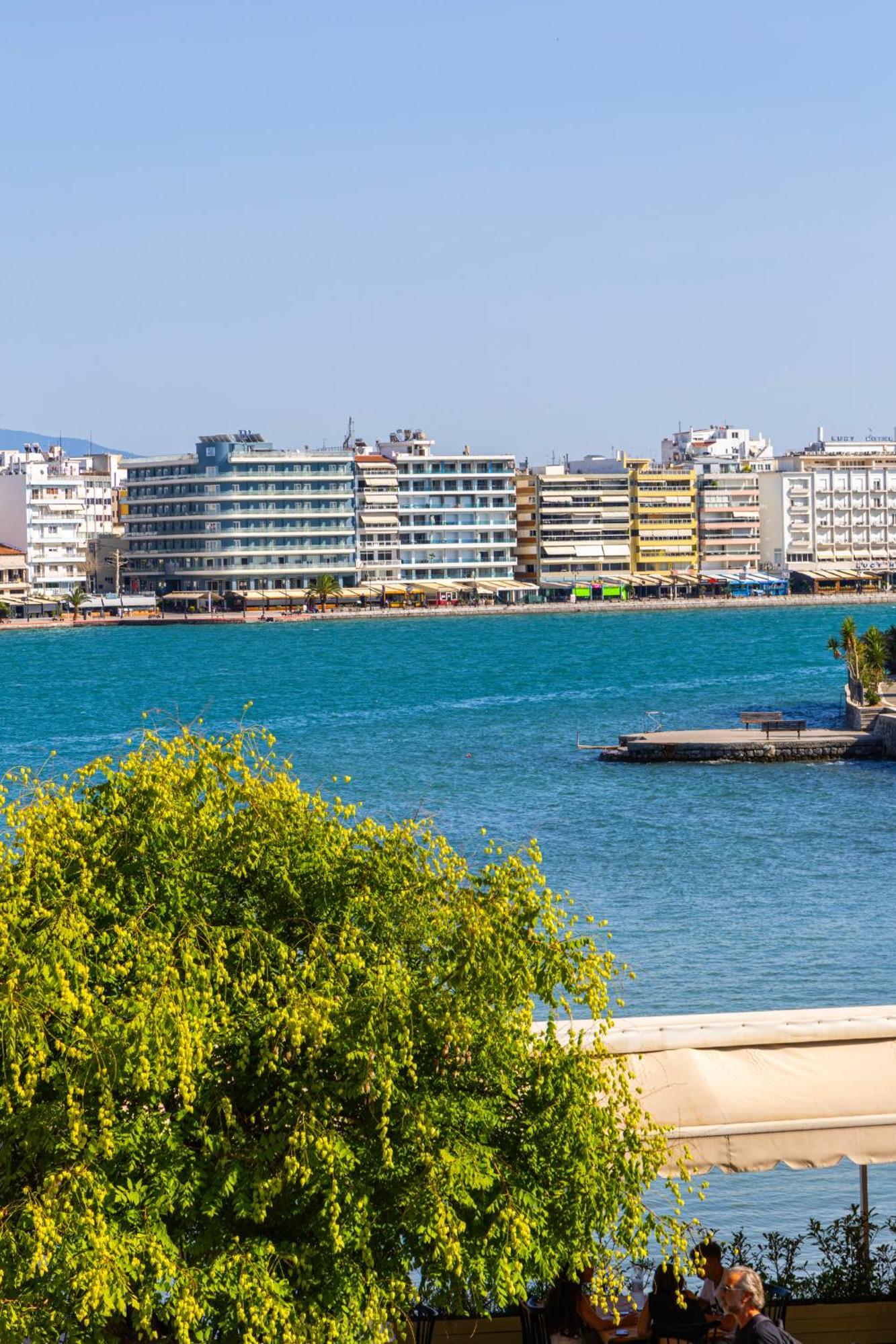 Luxury Apartment By The Sea- Euripus Strait Kanithos Luaran gambar